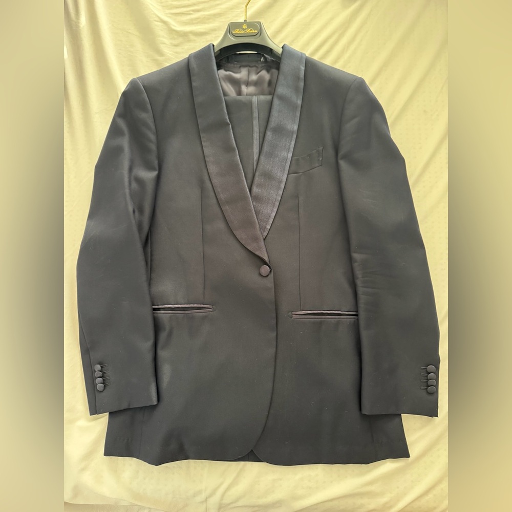 Suitsupply Havana Shawl Collar Tuxedo Navy 42R